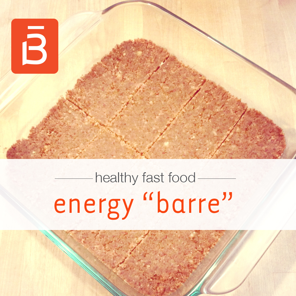 Try the barre3 “barre” recipe!
