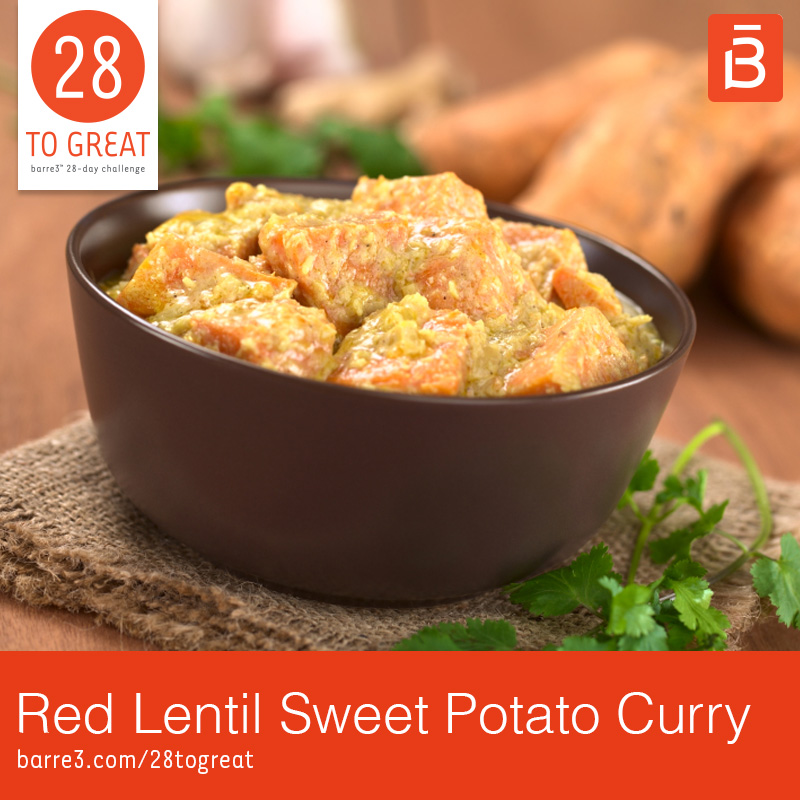 Red Lentil and Sweet Potato Curry