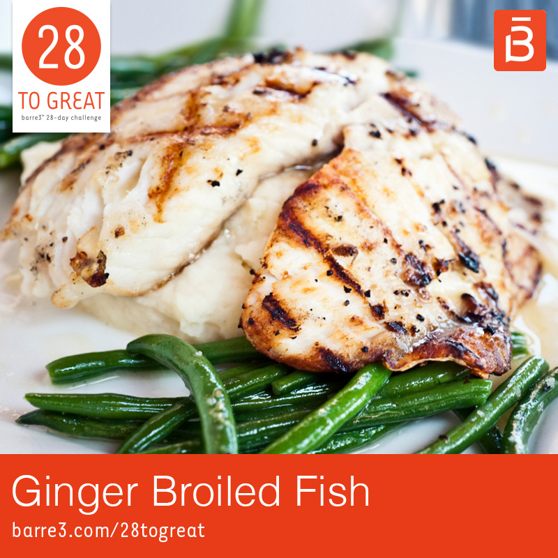 Ginger Broiled Fish