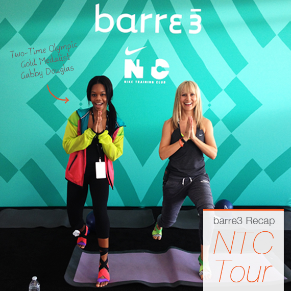 barre3 at the Nike Training Club Tour