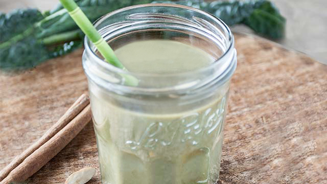 Spiced Winter-Greens Smoothie