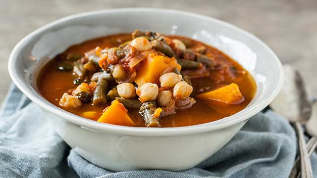 Spiced Veggie and Bean Stew