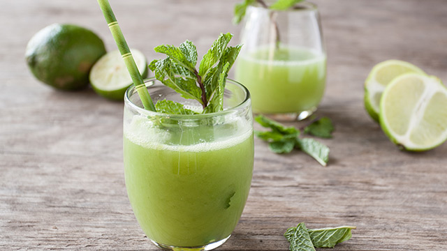 Cucumber-Lime Mocktail