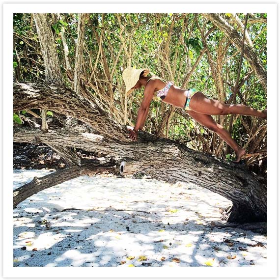 We love barre3 Georgetown instructor @aliciasokol’s Throwback Thursday picture of her in St. Thomas.