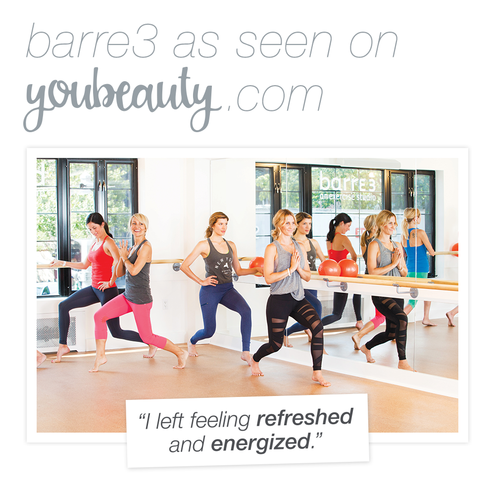 barre3 Featured On YouBeauty.com