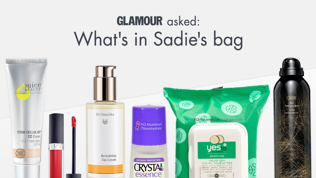 Sadie Lincoln Shares Her Favorite Beauty Products on Glamour.com