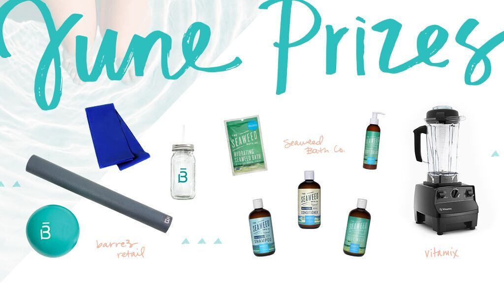 Announcing the barre3 Anywhere June Prizes!