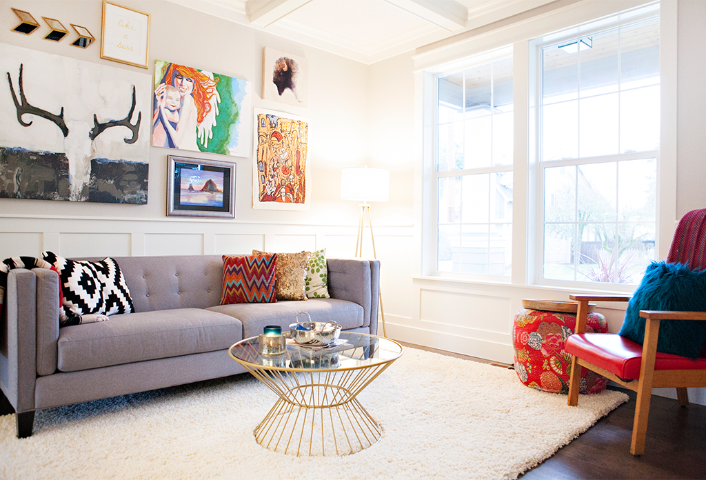 Quick + easy ways to freshen up your space with color