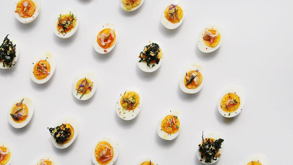 The Un-Recipe: Dressed-Up Hard-Boiled Eggs