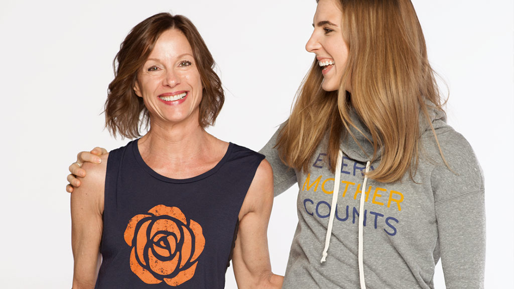 A SUPER-STYLISH WAY TO SUPPORT OUR NONPROFIT PARTNER, EVERY MOTHER COUNTS