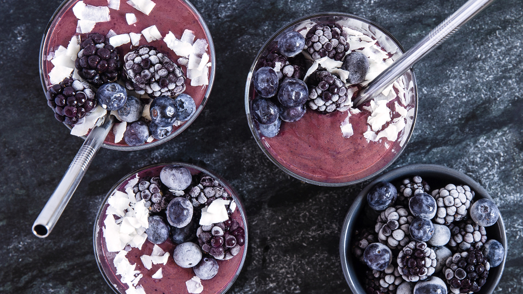 This Berry Basil Smoothie Is Exactly What You Want After A Barre3 Workout