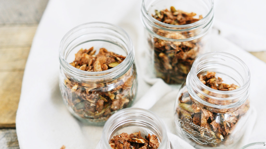 OUR NEW FAVORITE GRANOLA IS FROM OUR NEW FAVORITE COOKBOOK
